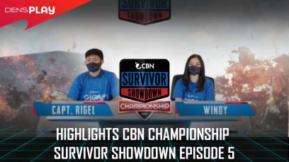 Highlights CBN Championship Survivor Showdown Eps 5