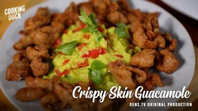 Cooking Duck EPS. 20 - Crispy Skin Guacamole