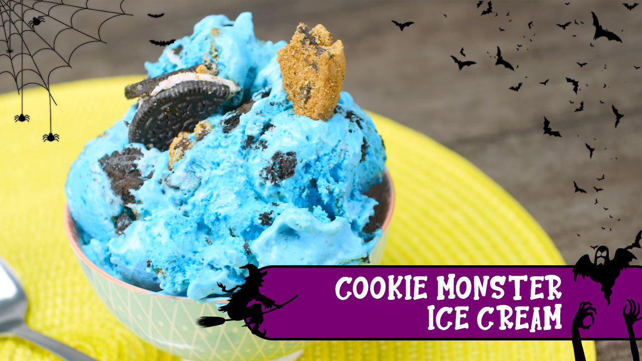 Cookie Monster Ice Cream