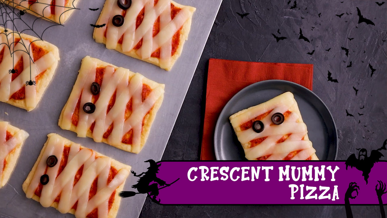 Crescent Mummy Pizzas