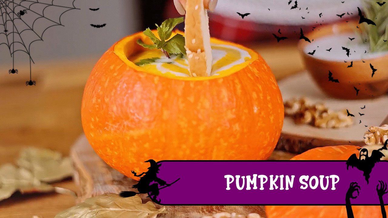 Resep Makanan Berkuah Khas Halloween Sup Labu yang Hangat